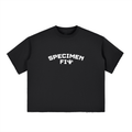 Specimen Fit Raw-Edge Boxy T-Shirt