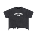 Specimen Fit Boxy Distressed T-Shirt