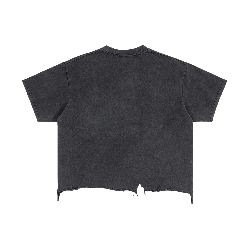 Specimen Fit Boxy Distressed T-Shirt