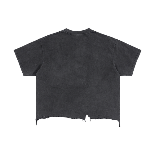 Specimen Fit Boxy Distressed T-Shirt